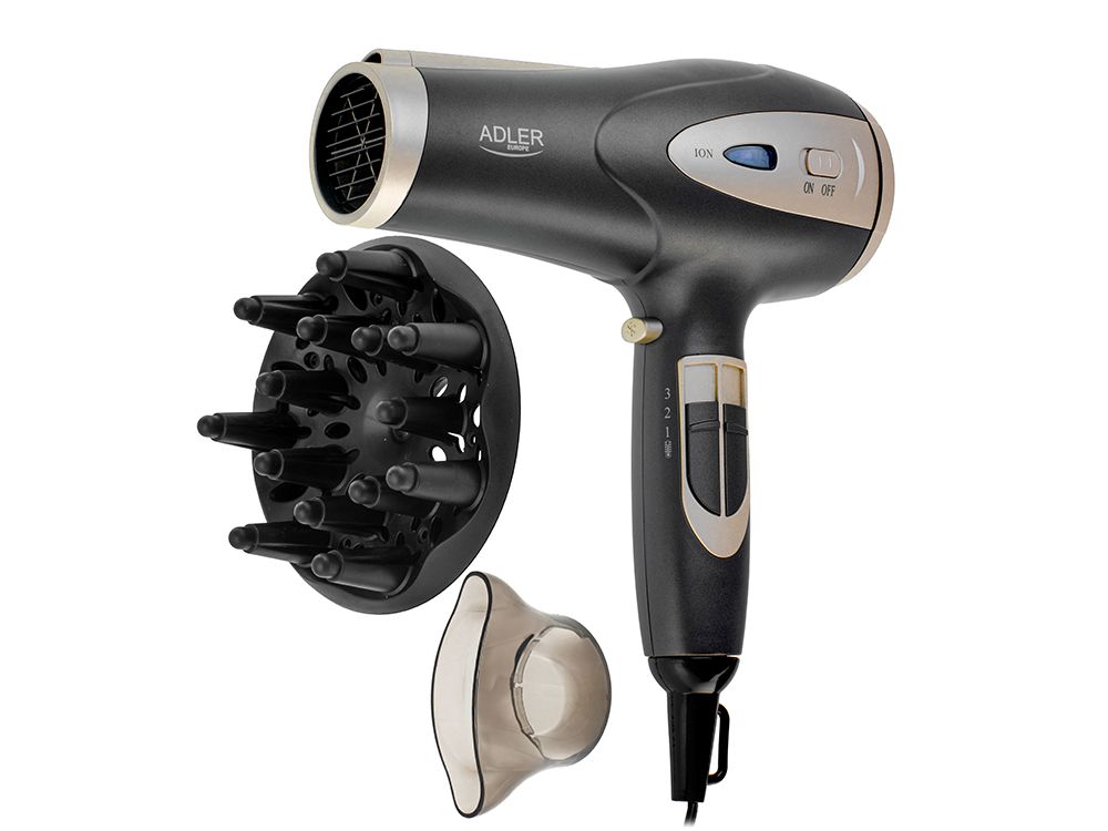 Adler Hair Dryer – Sušilnik za lase z ionsko funkcijo (2400W)