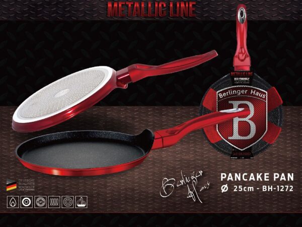 Berlinger Haus BH 6179 Burgundy Pancake Pan3