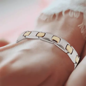 Bracciale vivalette piu energia salute agopuntura terapia magnetica infrarossi foto 10 di 11